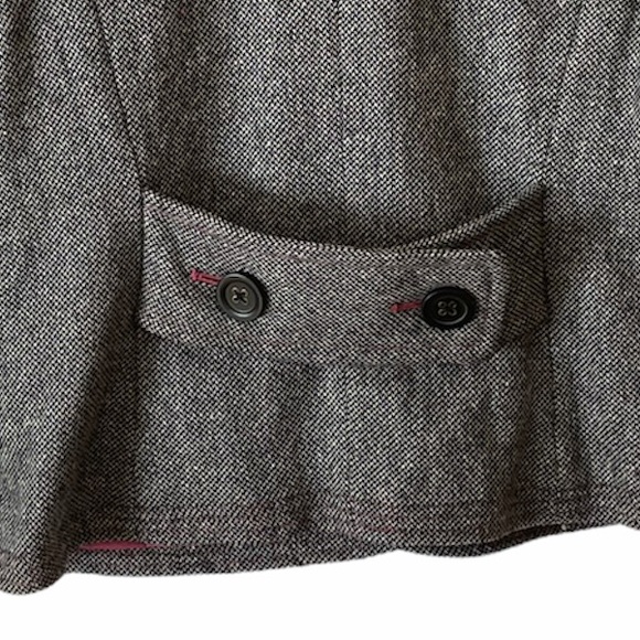 GAP black and white wool blend blazer, size 2 - Picture 4 of 13